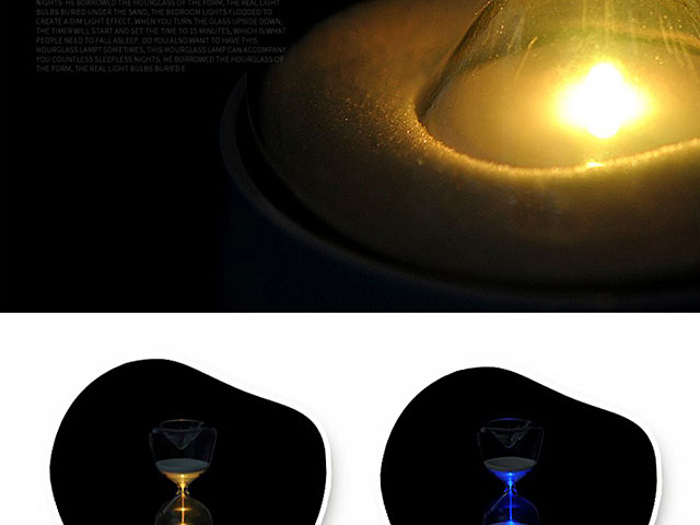 Sand Hourglass LED Lamp