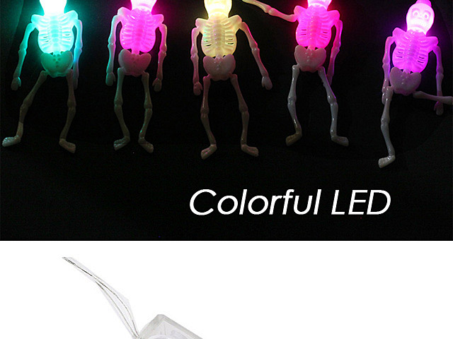 Halloween Skeleton Decor Light (10-LED lights)