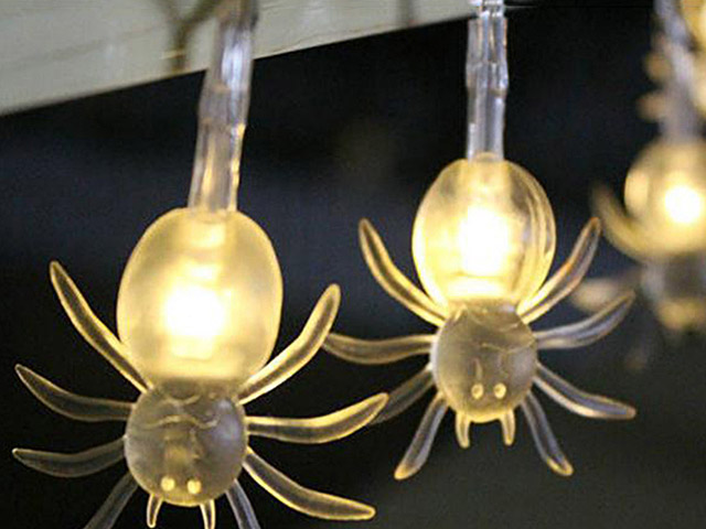 Halloween Spider Decor Light