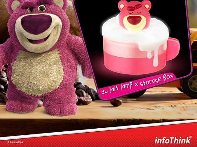 infoThink Disney Au Lait Lamp with Storage Box - Lotso