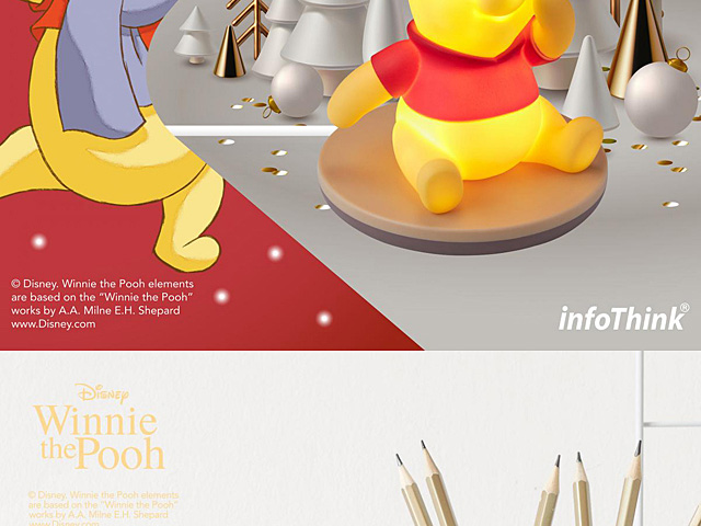 infoThink 3D Winnie the Pooh USB Lamp