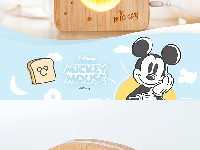 infoThink Mickey Wooden Light