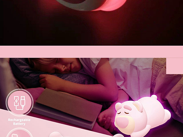 3D Sleeping Lotso USB Lamp