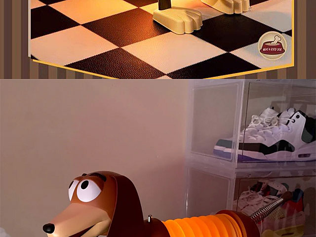 Slinky Dog Figurine Lamp