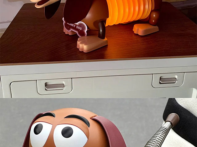 Slinky Dog Figurine Lamp