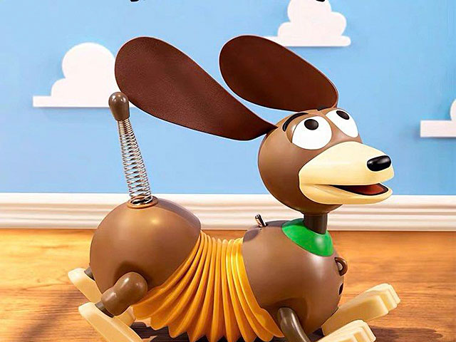 Slinky Dog Figurine Lamp