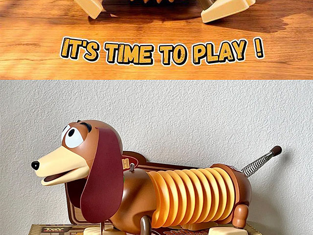 Slinky Dog Figurine Lamp