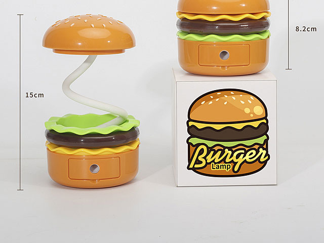 Burger Lamp with Pencil Sharpener