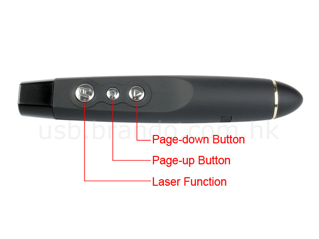 USB Wireless Presenter + Flash Drive