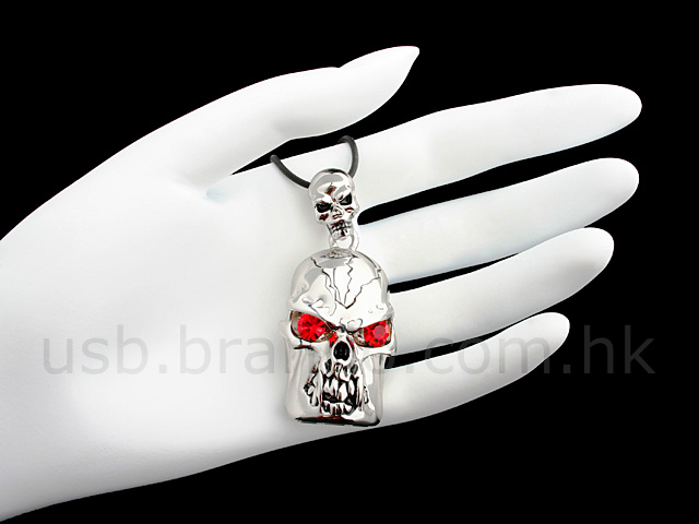 USB Skeleton Necklace Flash Drive