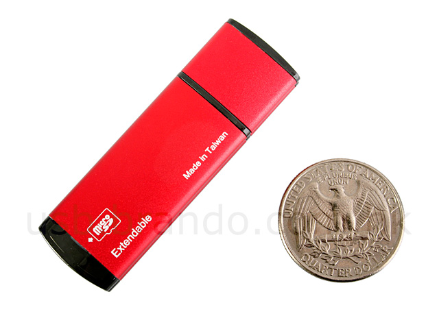 JT 2-in1 Flash Drive + MicroSDHC Card reader