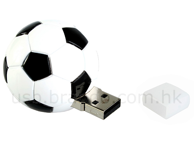 USB i-Disk Sport Flash Drive (Football)