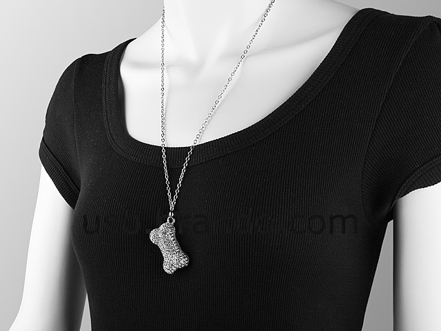 USB Jewel Bone Necklace Flash Drive