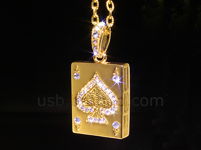 USB Jewel ACE Necklace Flash Drive