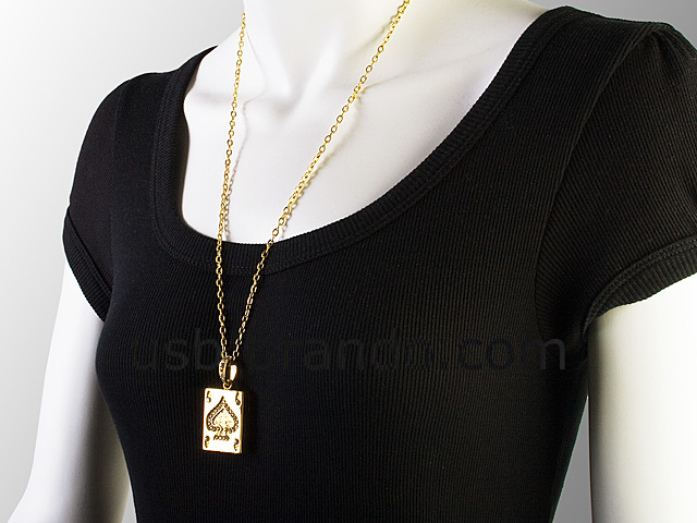 USB Jewel ACE Necklace Flash Drive