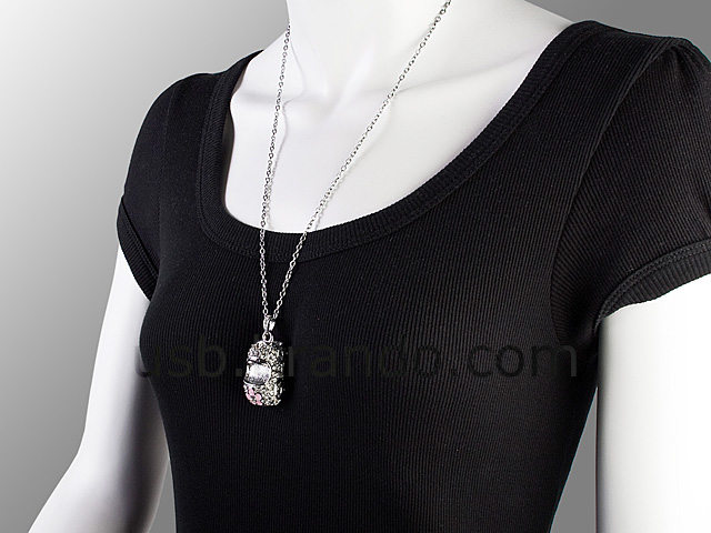 USB Jewel Car Necklace Flash Drive