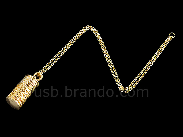 USB Pendant Necklace Flash Drive