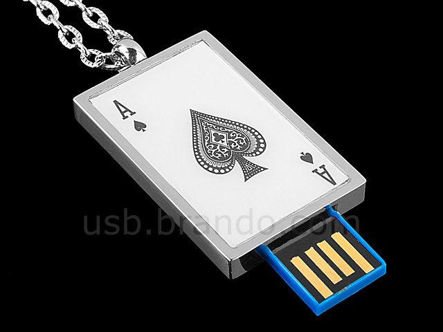 USB ACE Necklace Flash Drive