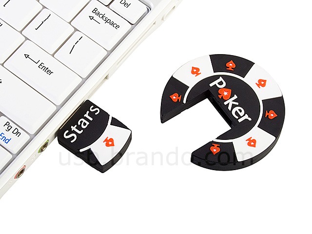 USB Poker Chip Flash Drive