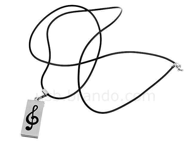 USB Music Necklace Flash Drive