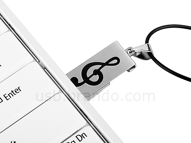 USB Music Necklace Flash Drive