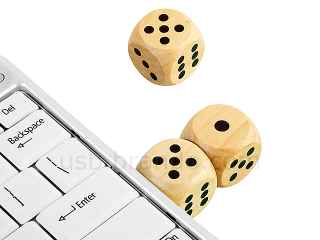 USB Wooden Dices Flash Drive