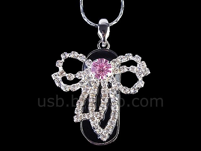 USB Jewel Pretty Necklace Flash Drive