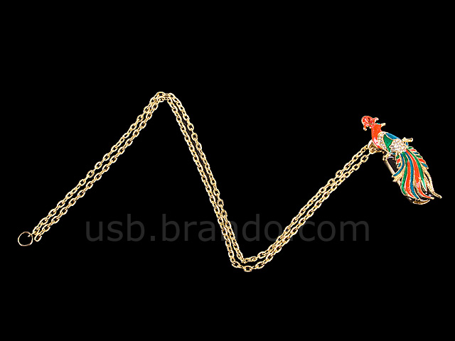 USB Jewel Phoenix Necklace Flash Drive II