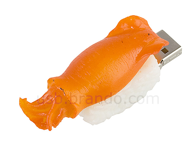 USB Whip-Lash Squid Sushi Flash Drive