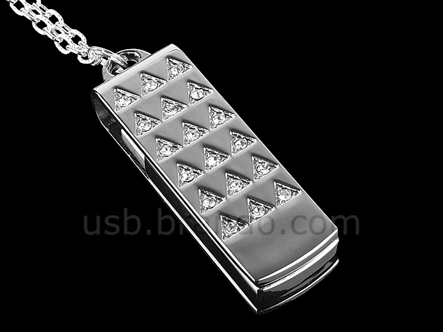 USB Jewel Tasteful Pendant Necklace Flash Drive