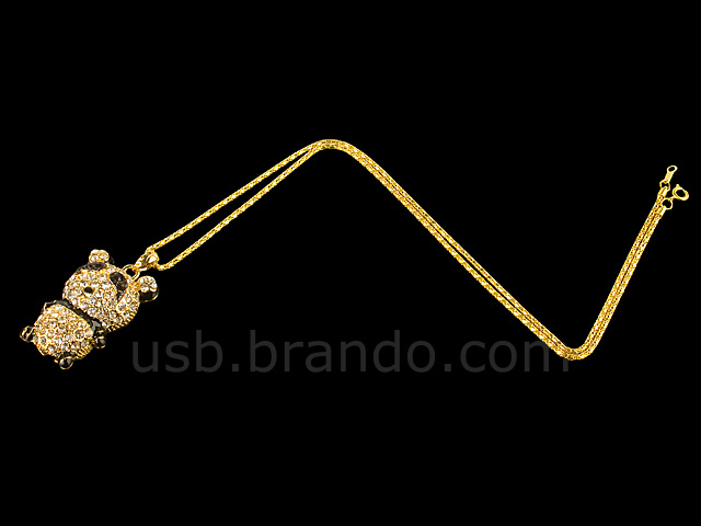 USB Jewel Gold Fish Necklace Flash Drive II