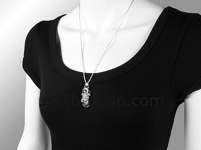 USB Jewel Tortoise Necklace Flash Drive