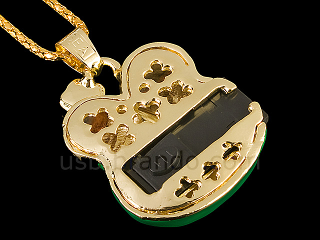 USB Frog Necklace Flash Drive