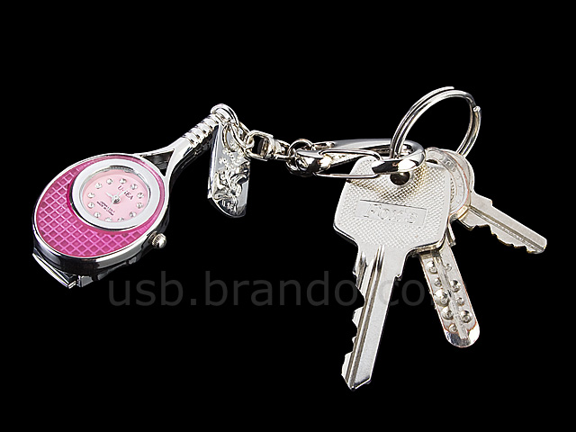 USB Tennis Racket Keychain Flash Drive