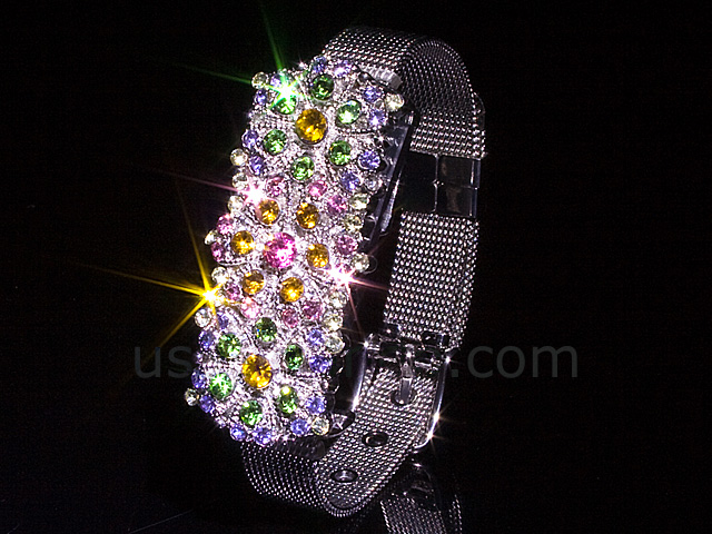 USB Jewel Flowers Bracelet Flash Drive