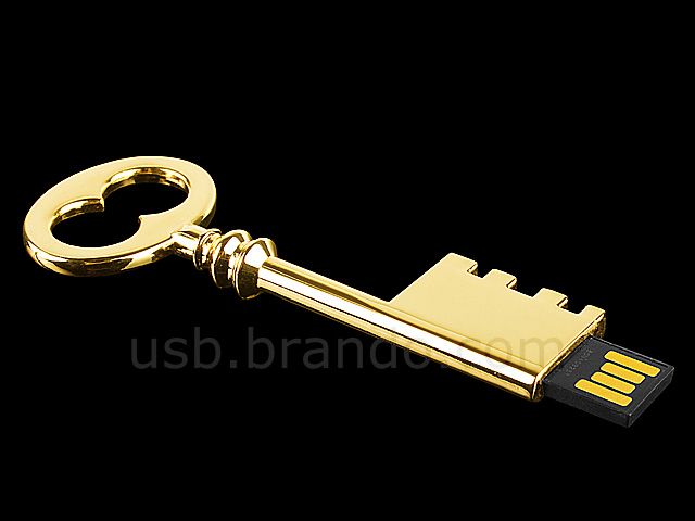 USB Metallic Key Flash Drive