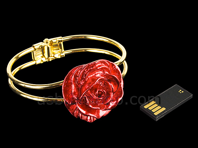 USB Rose Bracelet Flash Drive