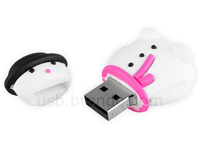 USB Snowman Flash Drive III