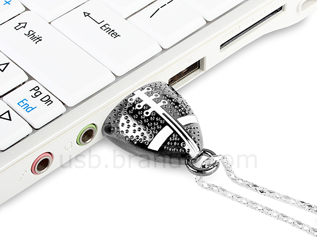 USB Metallic Rugby Ball Flash Drive