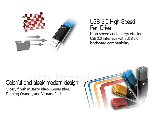 PQI Clicker USB 3.0 Flash Drive
