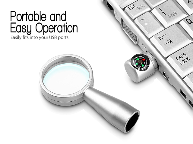 USB Magnifier Flash Drive