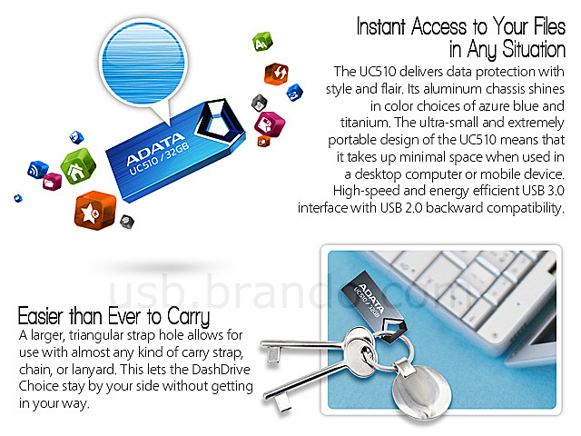 A-Data DashDrive Choice UC510 USB Flash Drive