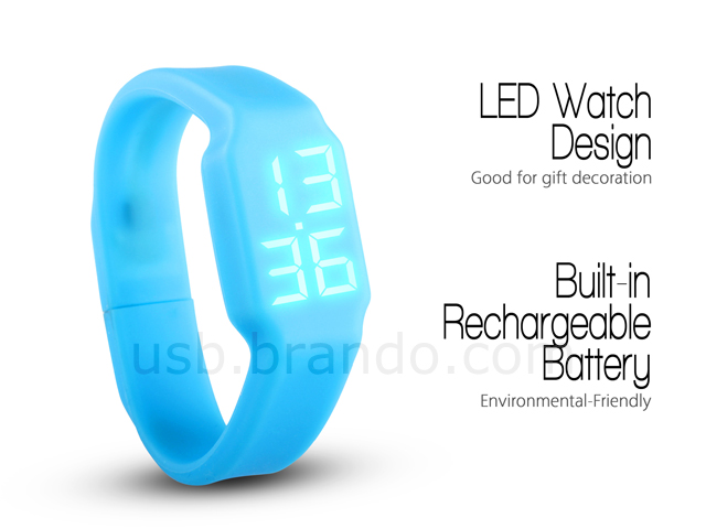 USB LED Watch Flash Drive