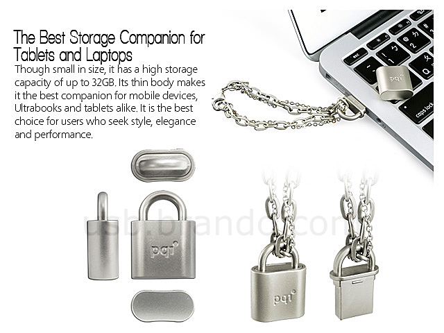 PQI i-Lock USB 3.0 Flash Drive