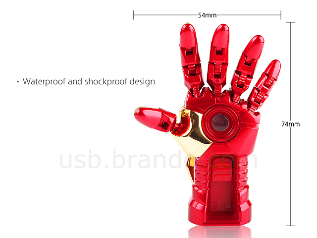 infoThink  IRON MAN 3 USB Flash Drive -  Left Hand