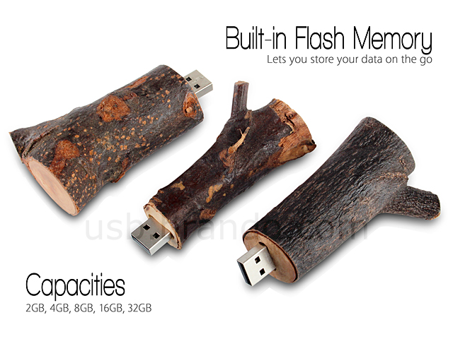 USB Nature Wooden Flash Drive