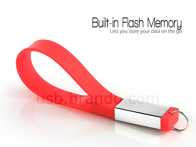 USB Silicone Strap Flash Drive