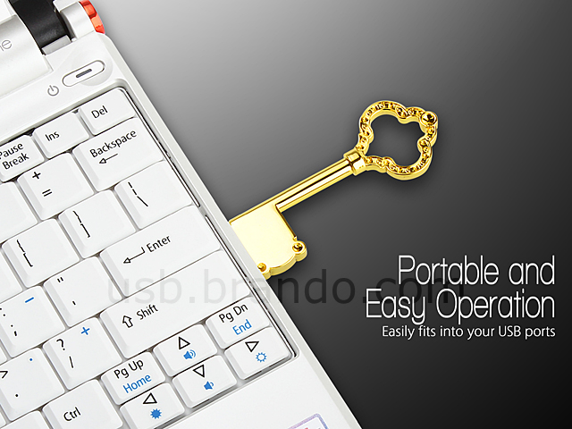 USB Elegant Key Flash Drive