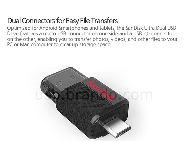 SanDisk Ultra® Dual USB Drive