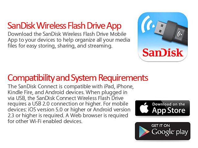 SanDisk Connect Wireless Flash Drive